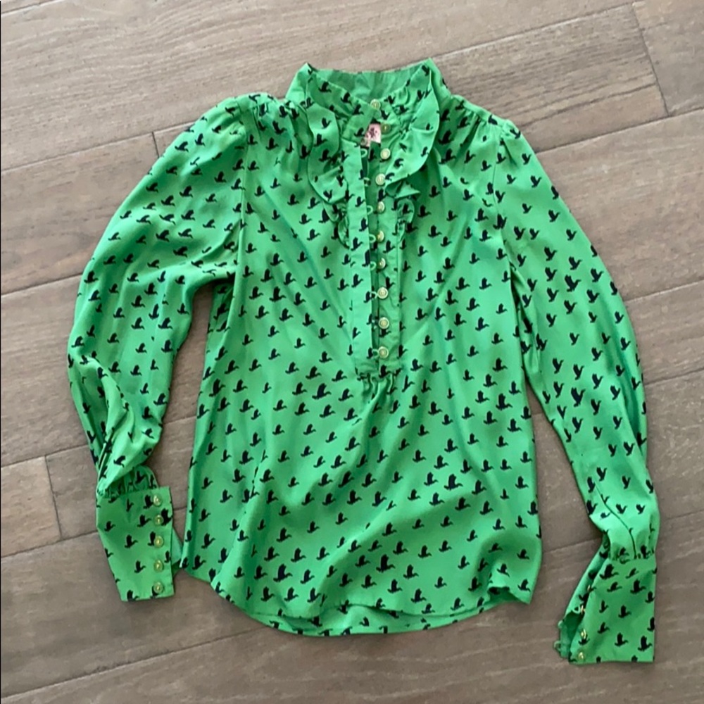 Juicy Couture Silk Blouse.